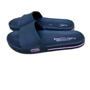 Wave Runner slides water shoes black kids size 3